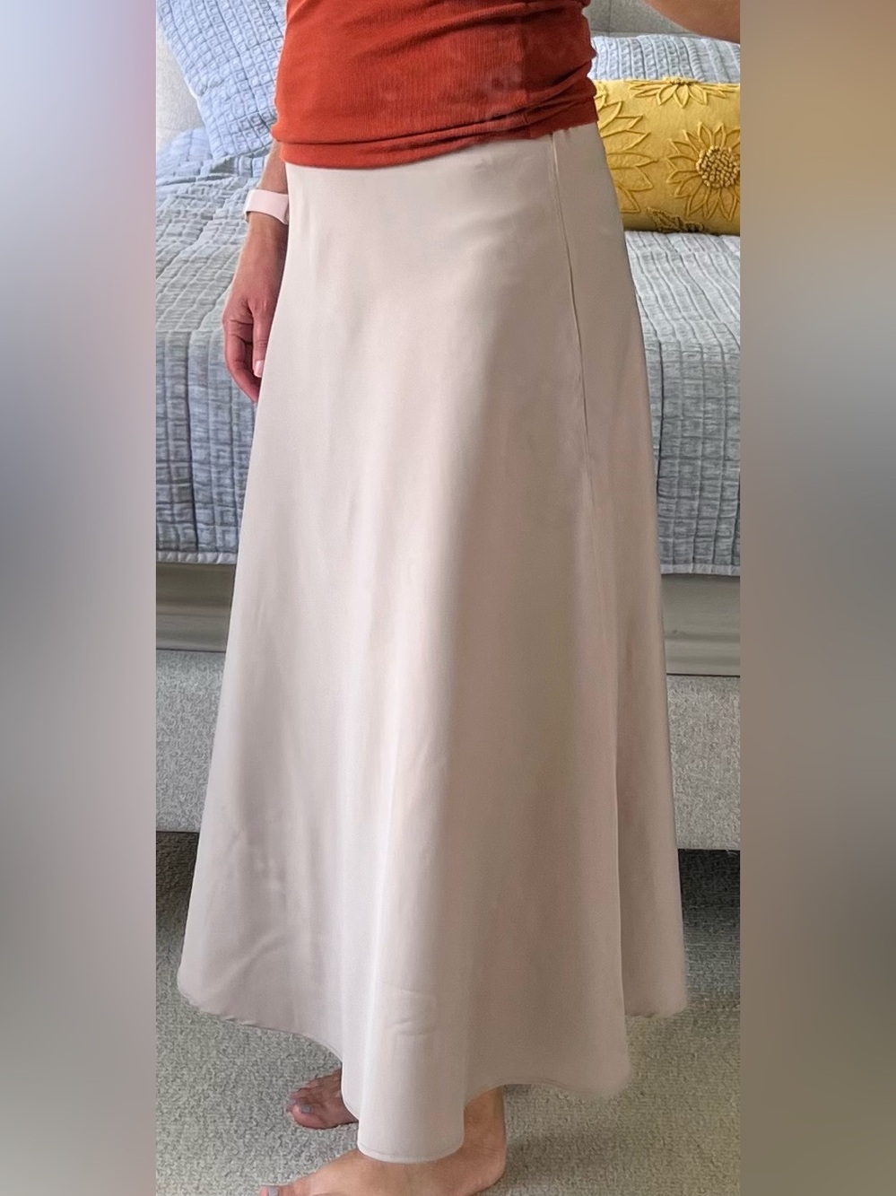 Banana Republic Factory Silk Skirt